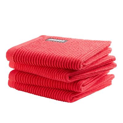DDDDD Vaatdoek Basic Katoen Rood - 4 stuks