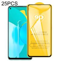 Voor Huawei Honor 30s 25 PCS 9D Full Glue Full Screen Tempered Glass Film - thumbnail