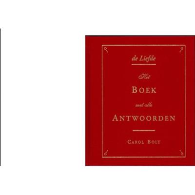 De Liefde - boek met alle antwoorden - mini (Paperback)