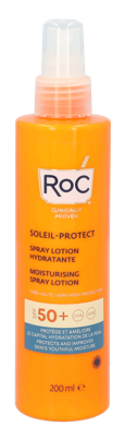 ROC Soleil protect moisturising spray SPF50 200 Milliliter