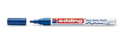 Edding Lakmarker | blauw | streepbreedte 1-2 mm ronde punt | 10 stuks - 4-751003 4-751003 Edding Lakmarker | blauw | streepbreedte 1-2 mm ronde punt | 10 stuks - 4-751003 4-751003