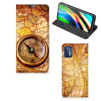 Motorola Moto G9 Plus | Book Cover | Kompas