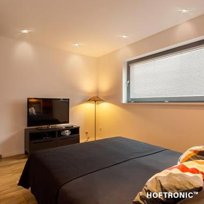 Set van 3 Salerno LED inbouwspots - 8W 650 lumen - 2700K warm wit - Dimbaar - Rond - Kantelbaar - IP44 waterdicht - RVS - Voor binnen, buiten en badkamer Set van 3 Salerno LED inbouwspots - 8W 650 lumen - 2700K warm wit - Dimbaar - Rond - Kantelbaar - IP44 waterdicht - RVS - Voor binnen, buiten en badkamer