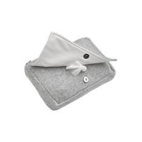 Meyco billendoekjesbox Knit basic grijs melange - thumbnail