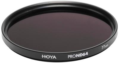 Hoya Grijsfilter PRO ND64 - 6 stops - 62mm Hoya Grijsfilter PRO ND64 - 6 stops - 62mm