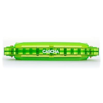 Cascha HH 2274 Fun Blues mondharmonica in C groen