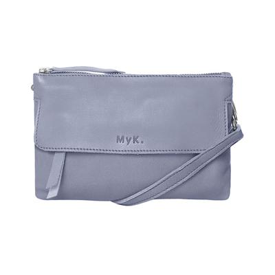 MyK Bag Wannahave Schoudertasje Silver Grey