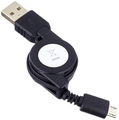 LogiLink USB-kabel USB 2.0 USB-A stekker, USB-micro-B stekker 0.75 m Zwart Incl. oproller CU0090 LogiLink USB-kabel USB 2.0 USB-A stekker, USB-micro-B stekker 0.75 m Zwart Incl. oproller CU0090