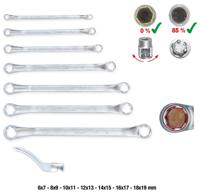 KS Tools 517.1555 517.1555 Dubbele ringsleutel Sleutelbreedte (metrisch) 6 - 19 mm - thumbnail