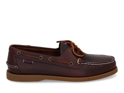 Sebago Docksides Portland 020 brown Cognac maat 45 Sebago Docksides Portland 020 brown Cognac maat 45