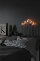 Konstsmide 3964-710TR LED-lantaarn Barnsteen LED Zwart Energielabel: F (A - G) - thumbnail