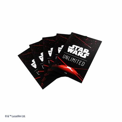 Star Wars Unlimited Art Sleeves Space Red