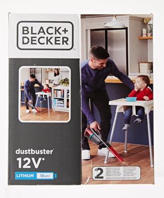 Black&Decker BHHV315B-QW Kruimeldief Rood/Zwart