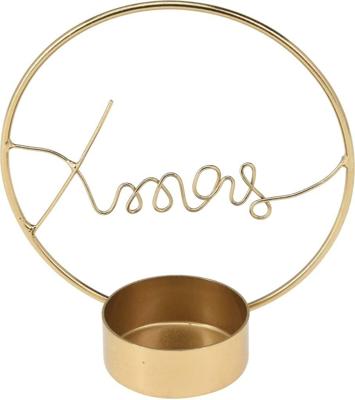 Theelichthouder Xmas D10 cm Theelichthouder Xmas D10 cm