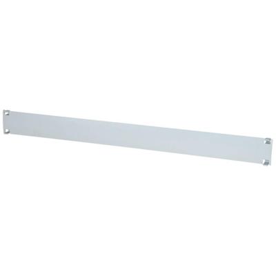 Apranet 26510077 19 inch Afdekking voor patchkast 1 HE Grijs-wit (RAL 7035)
