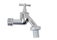 Kirchhoff Messing uitlaatventiel met T-greep, chroom, 3/4"ET x 1"ET x 3/4" mondstuk - 98618418 - thumbnail