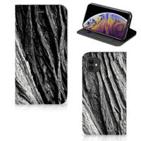 Book Wallet Case Apple iPhone 11 Boomschors Grijs - thumbnail