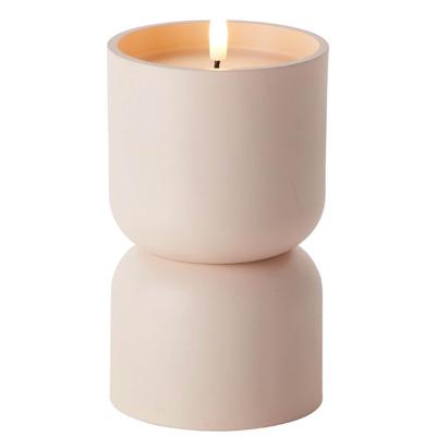 Buitentafellamp - BRILLIANT - LOVERE - Kunststof - 3 W - Kaarsvorm - Beige en lichtbruin