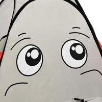 VidaXL Kinderspeeltent olifant 174x86x101 cm grijs - thumbnail