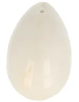 Yoni Ei Sneeuwkwarts - Top Geboord (45 x 30 mm) - thumbnail