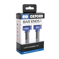 OXFORD stuurdoppen "barends 1 handlebar plugs 1 blue 22mm handlebars - thumbnail