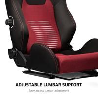 Next Level Racing - PRS2 Performance Reclining Sim Racing Seat - thumbnail