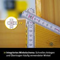 Stabila Type 1707 1334 Duimstok 2 m Beukenhout - thumbnail