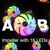 Be quiet! LIGHT WINGS LX 140mm PWM White Triple-Pack - thumbnail