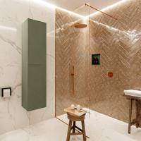 MONDIAZ BEAM Kolomkast - 160cm - 2 deuren - Army PC75341440 - thumbnail