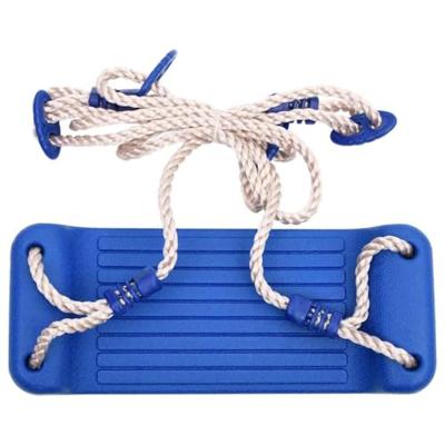 Schommelset met 2 zitjes 38x16 cm polyetheen blauw - thumbnail