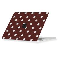 Lunso MacBook Pro 16 inch (2021-2026) cover hoes - case - Vintage Dots - thumbnail