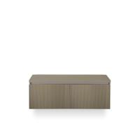 Frozen 3d Badmeubelset 120 cm - Greeplijst in kleur - Incl. Bovenblad Olive - thumbnail