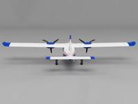 XFLY P68 Twin 850MM Wingspan ARTF - Blauw - thumbnail