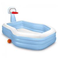 Intex 57183NP Shootin'Hoops Opblaasbaar Zwembad 257x188x130 cm - thumbnail