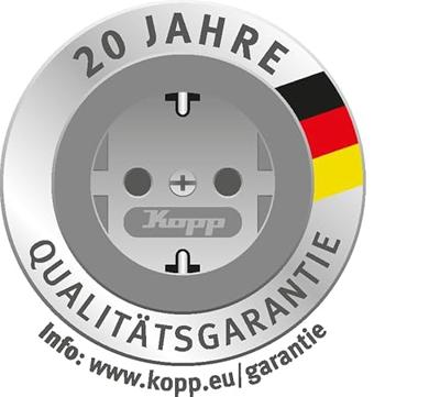 Kopp HK05 afdekraam 1- voudig wit glanzend