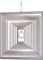 Wind spinner vierkant met kristal - thumbnail