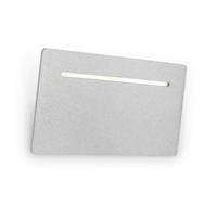 Home sweet home LED wandlamp Luigi 22 cm - grijs - thumbnail