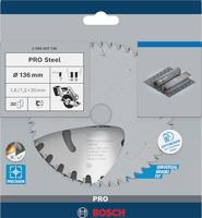 Bosch Accessories Bosch Power Tools 2608837746 Cirkelzaagblad 136 x 20 mm Aantal tanden: 30 1 stuk(s) - thumbnail