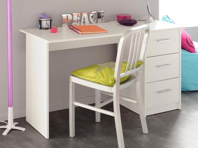 Bureau INFINITY 3 lades wit Bureau INFINITY 3 lades wit