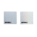 Basil kratklikker - high reflective - 2 stuks - zilver - thumbnail