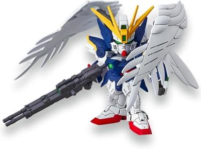 Bandai Hobby - Maquette Gundam - 004 Wing Gundam Zero Ew Gunpla SD EX-STD 8cm - 4573102656186