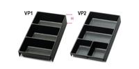Beta Voorgevormde kunststof inzetbakken voor kleine delen voor alle modellen gereedschapskisten: C22, C23, C23C VP1 - 088880351 - thumbnail