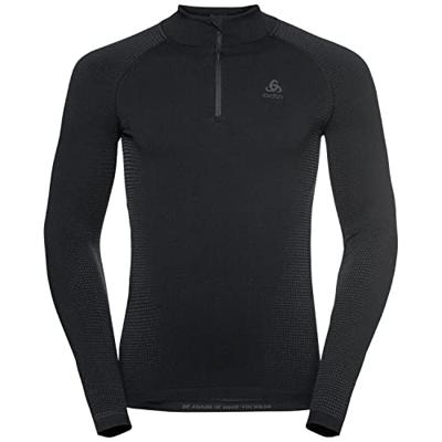 Odlo Odlo Performance Warm ECO heren thermoshirt met kraag en rits (MAAT S)
