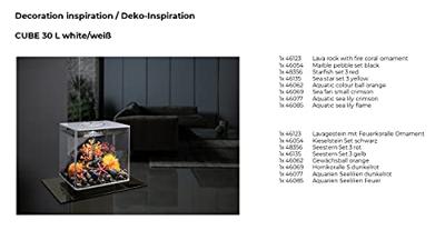 BiOrb decobal oranje aquarium decoratie BiOrb decobal oranje aquarium decoratie