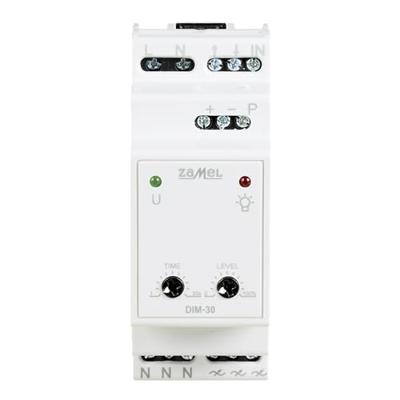 Zamel EXT10000228 DIN-rail dimmer Geschikt voor lampen: LED-lamp, TL-buis, Halogeenlamp, Gloeilamp Zamel EXT10000228 DIN-rail dimmer Geschikt voor lampen: LED-lamp, TL-buis, Halogeenlamp, Gloeilamp