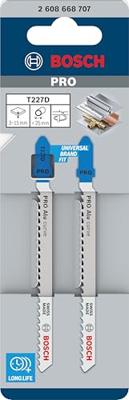 Bosch Accessoires PRO Alu curve T227D decoupeerzaagblad | 100 mm | 2 pcs - 2608668707 - thumbnail
