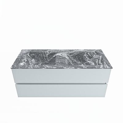 MONDIAZ VICA-DLUX 120cm badmeubel onderkast Clay 2 lades. Inbouw wastafel CLOUD dubbel 2 kraangaten, kleur Lava. MONDIAZ VICA-DLUX 120cm badmeubel onderkast Clay 2 lades. Inbouw wastafel CLOUD dubbel 2 kraangaten, kleur Lava.