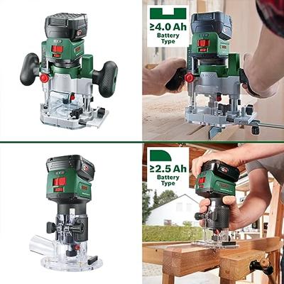 Bosch Groen Accukantenfrees AdvancedTrimRouter 18V-8 bovenfrees set | Zonder accu en lader - 06039D5002 Bosch Groen Accukantenfrees AdvancedTrimRouter 18V-8 bovenfrees set | Zonder accu en lader - 06039D5002