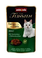 ANIMONDA Vom Feinsten Rabbit, chicken fillet - nat kattenvoer - 85g - thumbnail