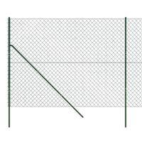 VidaXL Gaashek 1,6x10 m groen - thumbnail